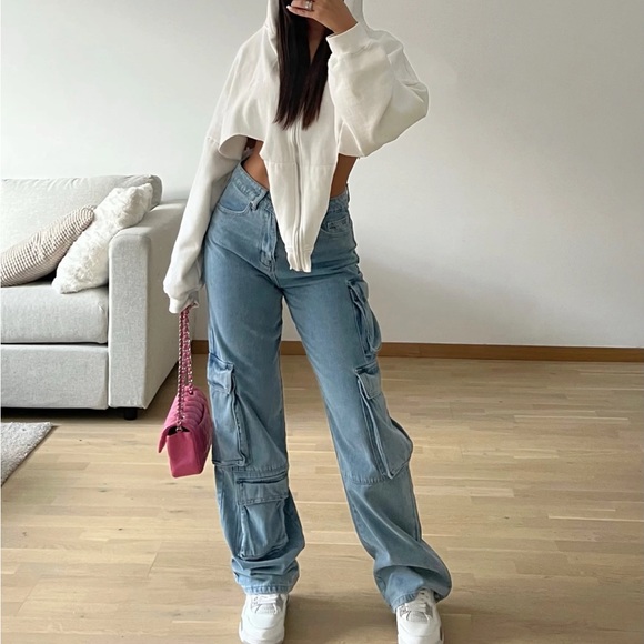 Cargo style jeans - Picture 2 of 13